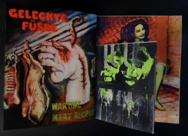 book silkscreen zven gourmeat