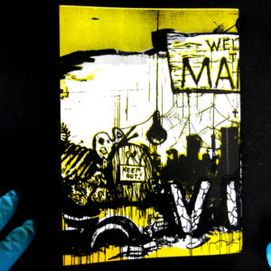 book silkscreen manila vice