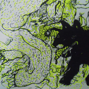 serigraphie ichiba daisuke poster